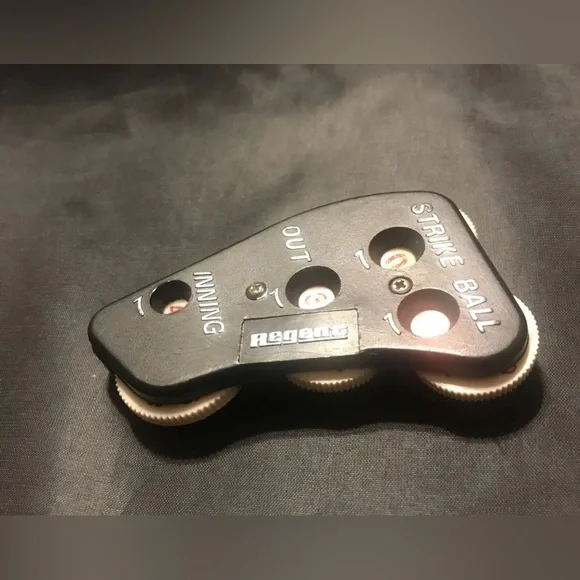 BASEBALL-SOFTBALL"3BALL-2STRIKE-2OUT"9INNING FOUR FUNCTION INDICATOR Regent - Picture 5 of 6